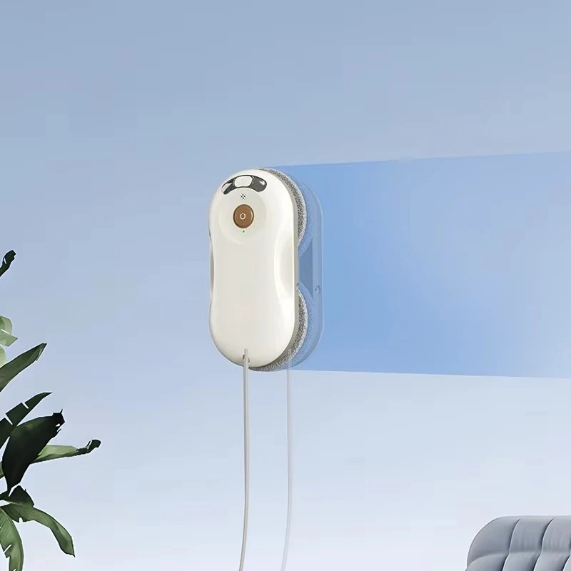 سعر المصنع للتحكم في تطبيق المياه المزدوجة في روبوت تنظيف النوافذ الكهربائية الذكية لتنظيف الزجاج