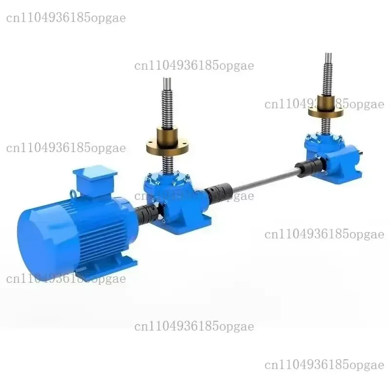 Screw Jack, Stainless Steel 0.37-2. 2kW Motor 1500RPM Input 30-1500RPM