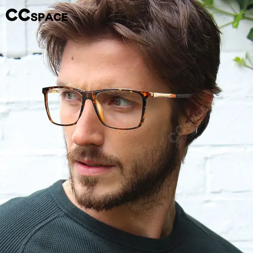 53994 TR90 Retro Anti luz azul monturas de gafas ópticas rectángulo hombres mujeres moda gafas de ordenador
