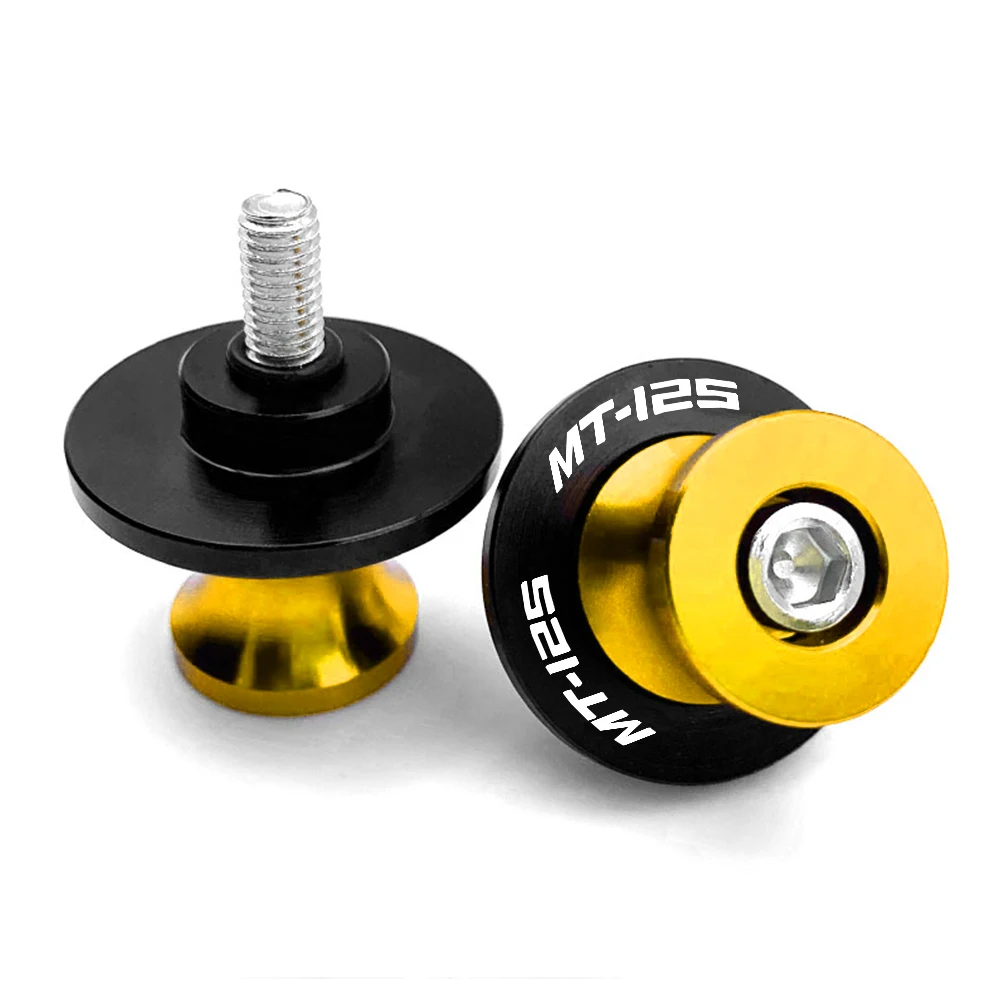 Per YAMAHA MT125 MT-125 MT 125 2015 2016 2017 2018 accessori per moto M6 cursori per braccio oscillante viti per cavalletto oscillante