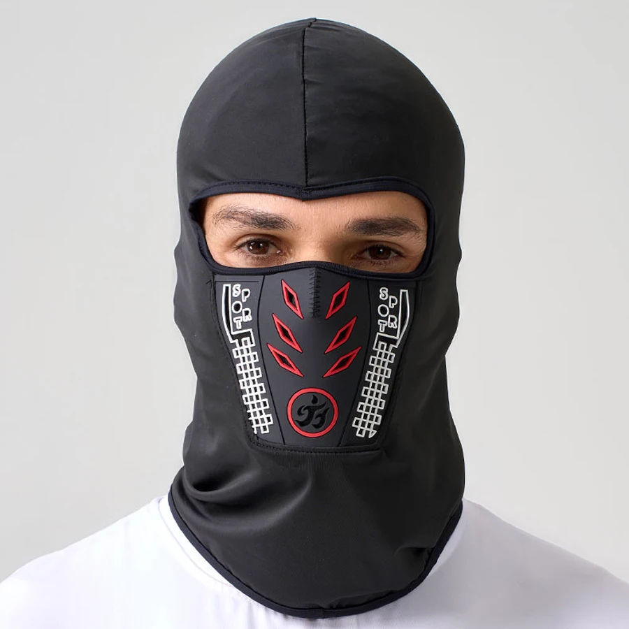 

Winter thermal mask, men's outdoor cycling motorcycle helmet, head cover, cold and windproof, skiing windproof hat