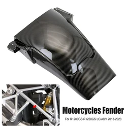 Carbon Rear Wheel Mudsling Inner Fender Mudguard Extension Splash Guard For BMW R1200GS R1250GS R 1250 GS Adventure 2013-2023