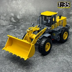 1:35 SHANTUI SL56H Loader Forklift construction machinery Alloy bulldozer model static display holiday gift collection