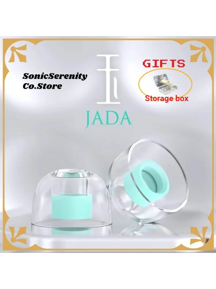 Silikonowe wkładki douszne Lumingchuan Jade - Zbalansowana rozdzielczość, wysoka oddychalność i nakładki do słuchawek Bluetooth — zdjęcie produktu 6