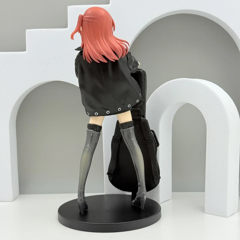20 cm BOCCHI THE ROCK Gitarre Gotoh Hitori Figuren Stehend Anime Modell Dekoration Desktop Ornament Urlaub Geschenke Sammlung Spielzeug