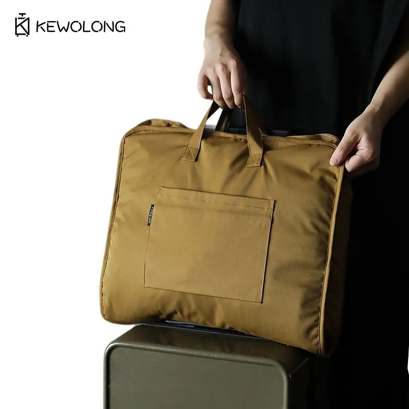 Waterproof Travel Packing Cubes Set with Hanging Hook, Portable Clothing & Cosmetic Organizer for Luggage