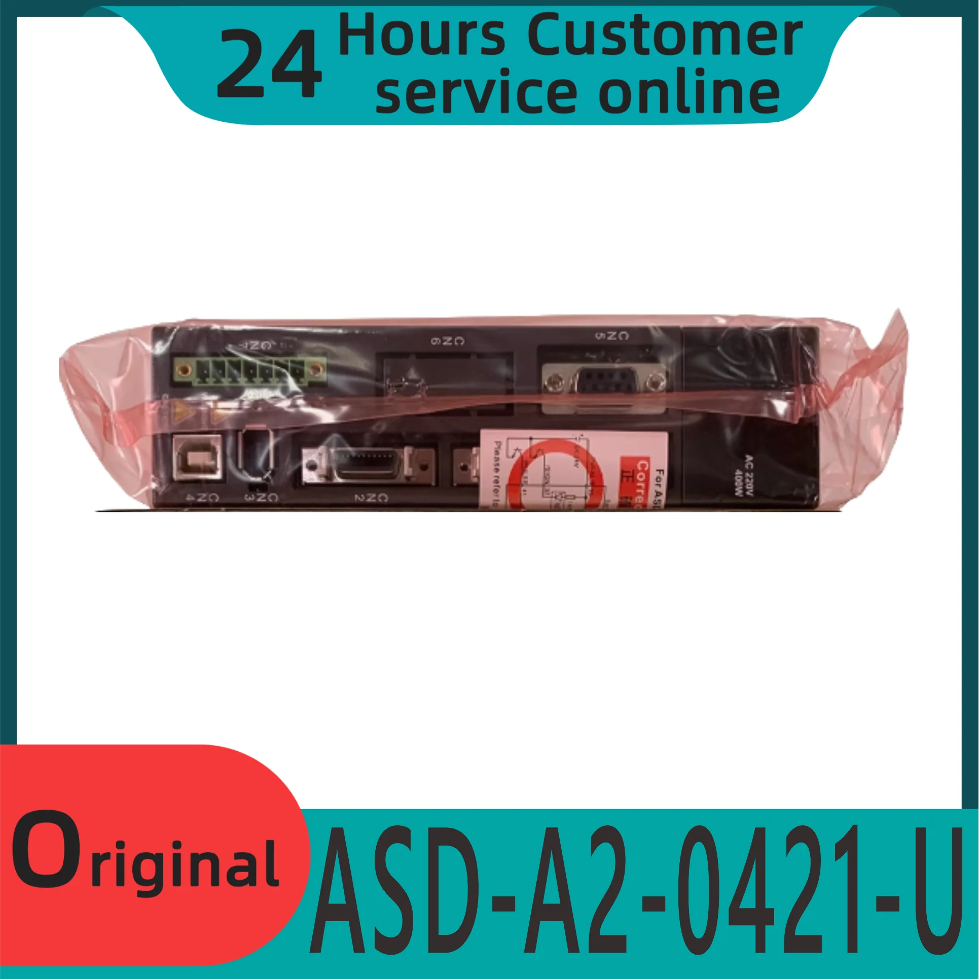 Brand New Original Servo Drive Asd-a2-0421-u Power 400w
