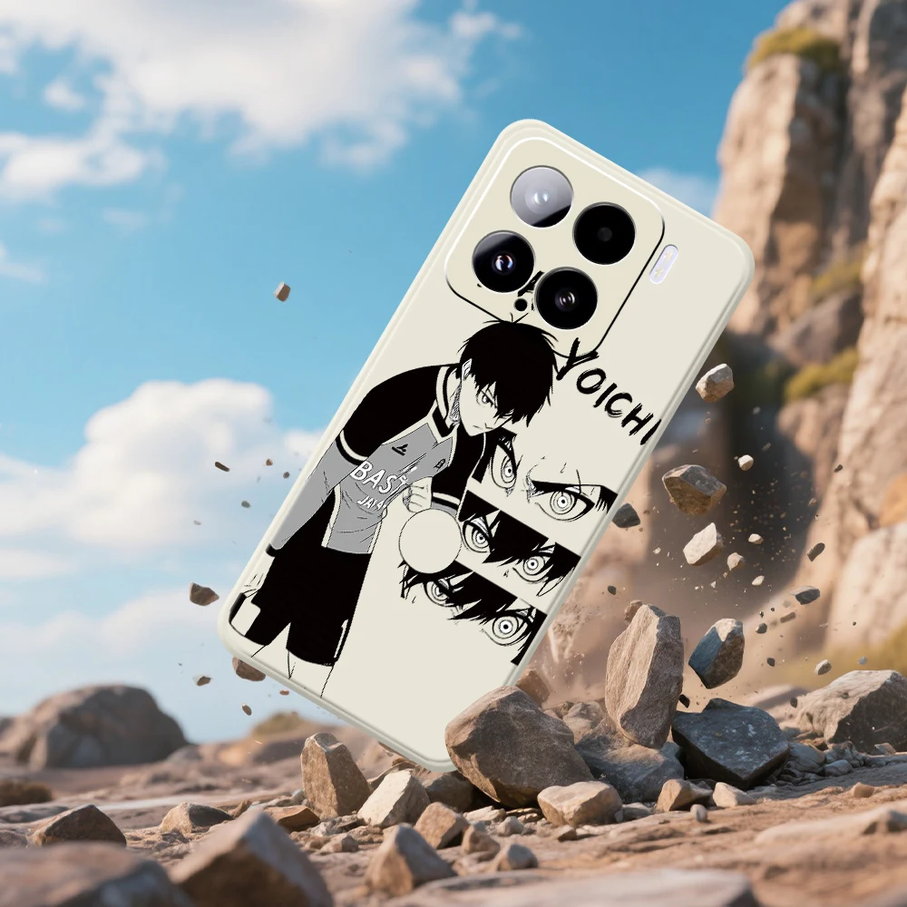 Чехол для телефона с аниме Blue Lock для Xiaomi Mi 15 Ultra Mi 14T 13T 12T 11T Pro, силиконовый чехол для Xiaomi Mi 13T Pro Mi 11T Pro, чехлы