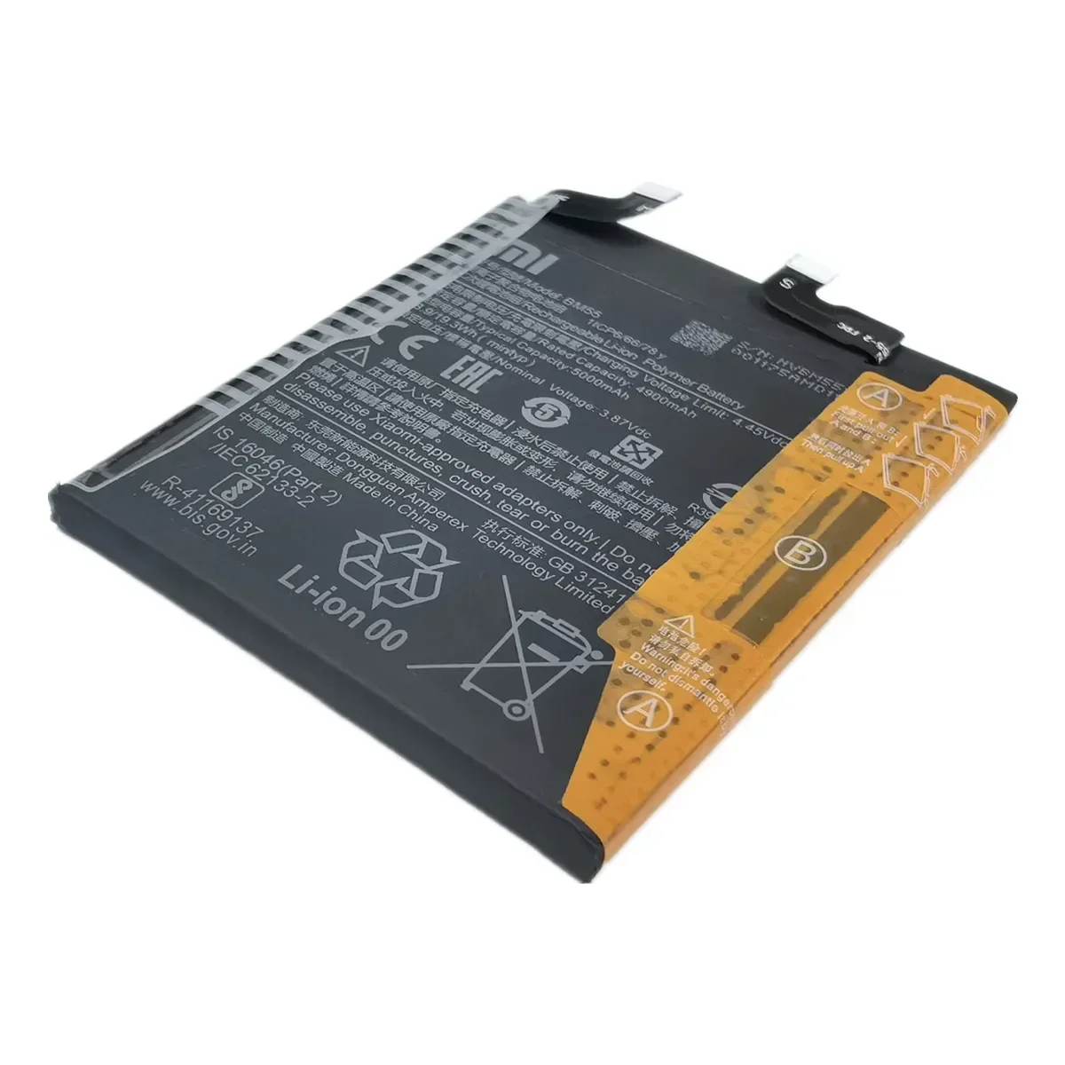 2025 Years 100% Original Battery BM55 For Xiaomi Mi 11 pro 11pro Mi11 pro 11 Ultra 11Ultra Phone Battery Bateria Fast Shipping image 3