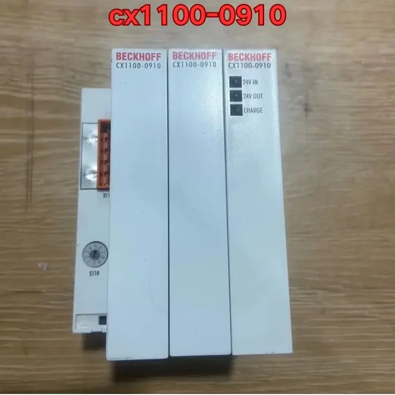 Second-hand PLC module cx1100-0910 function test is normal