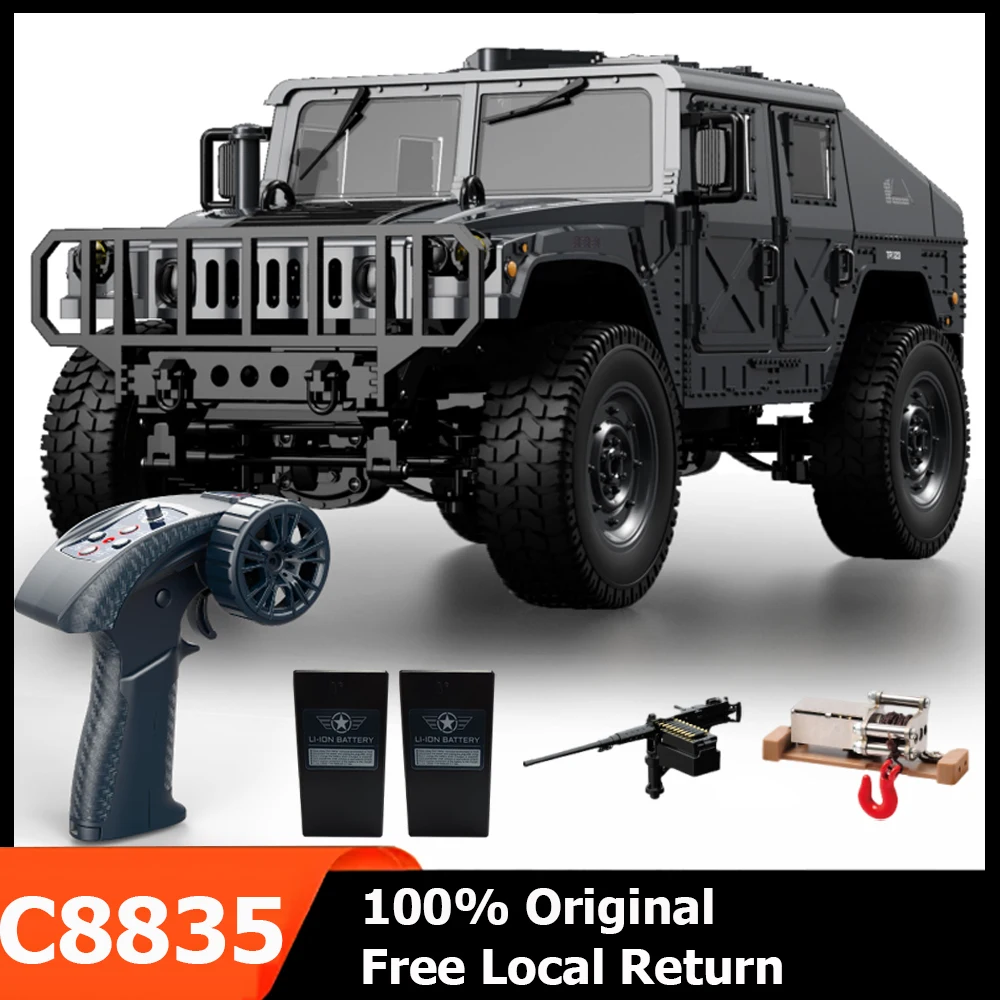 C8835 1:14 RCカー 2.4Gリモコンカー 4WDオフロードクライミングシミュレーション全地形対応RCクローラーミリタリージープJJRC RCおもちゃ