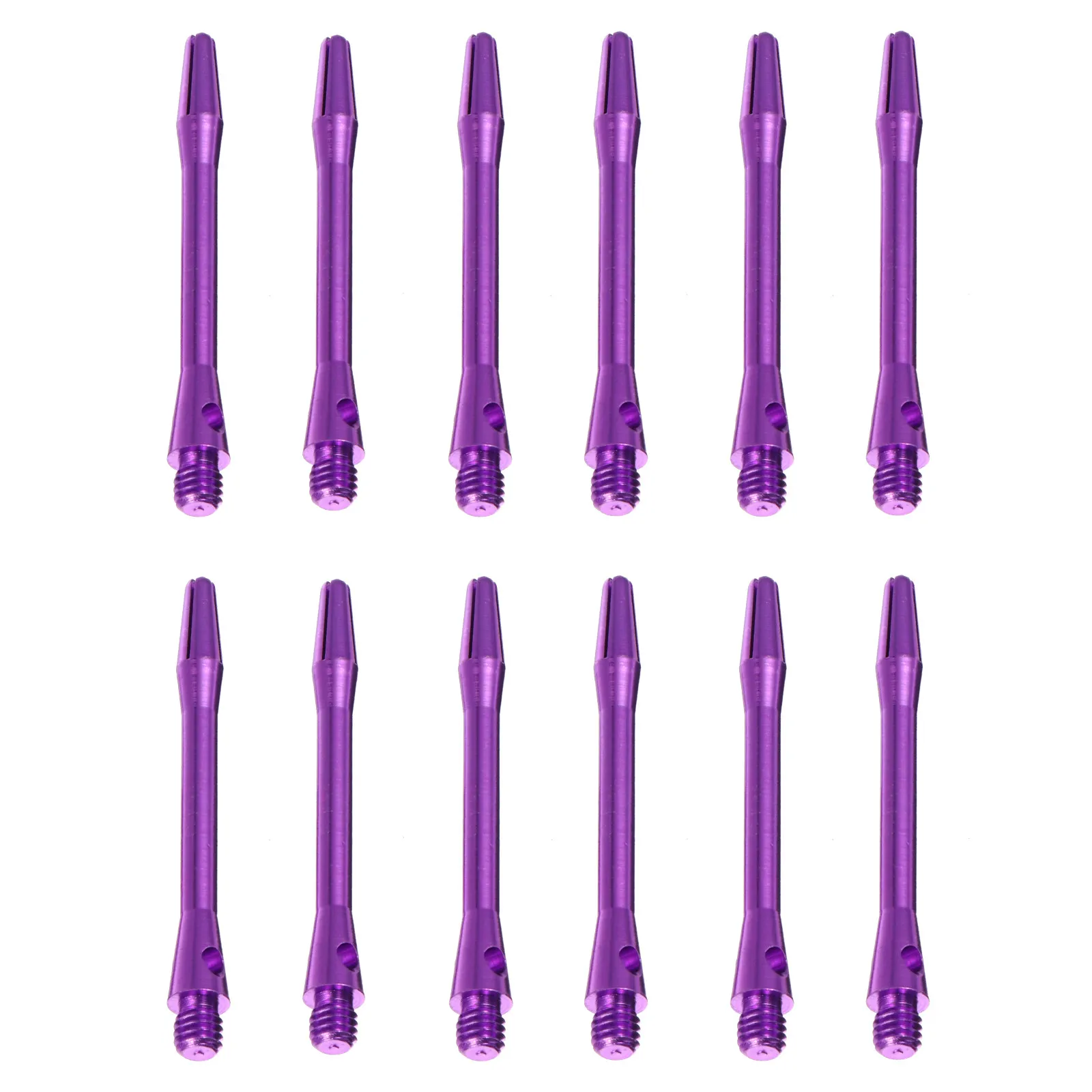 

12 шт. 45-мм металлические стержни из алюминиевого сплава с резьбой 2BA для дротиков, сменные, стандартные, для игры в дартс