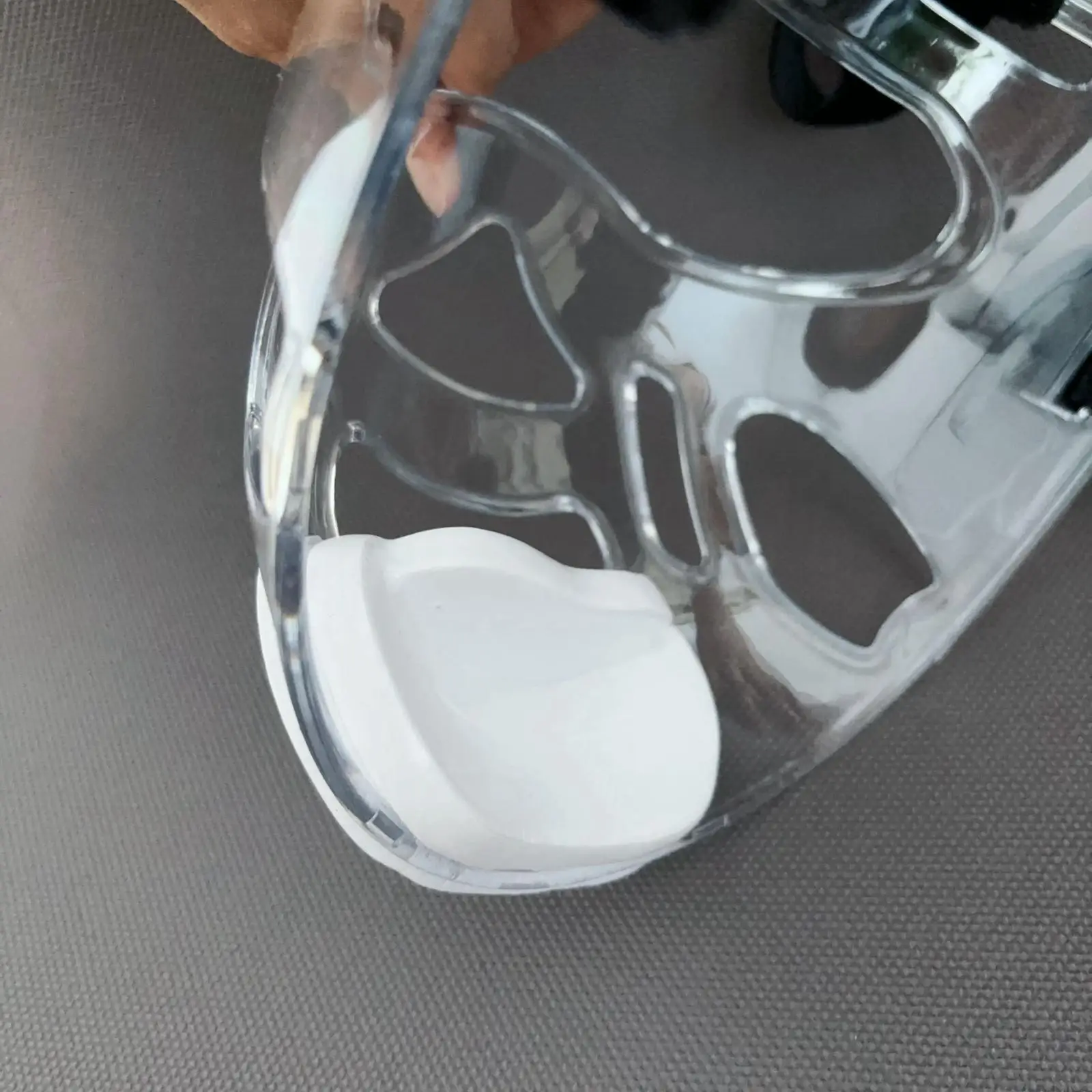 Portable Clear Taekwondo Mask Face Guard Protection for Sparring Karate Basketball Baseball Safety Helmet Gear