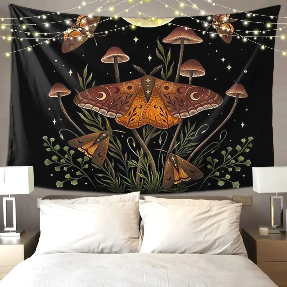 Autumn Light Underwing Tapestry Funny Wall Hanging Aesthetic Home Decor Tapestries for Living Room Bedroom Dorm Room