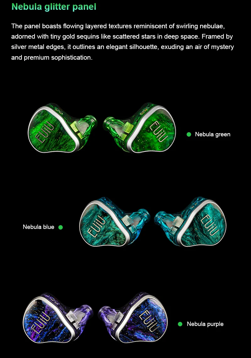 EUIU UI-05 Koaxialer Dual-Dynamic-Driver Hybrid IEM mit abnehmbarem 0,78-mm-2-Pin-Kabelsystem – Detail 5