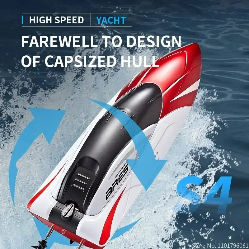 15 km/h Dual Motor Waterproof 2.4G RC Boat High-speed Boat Summer Outdoor Water Remote Control Ship Toy Gift for Boys Child Girls