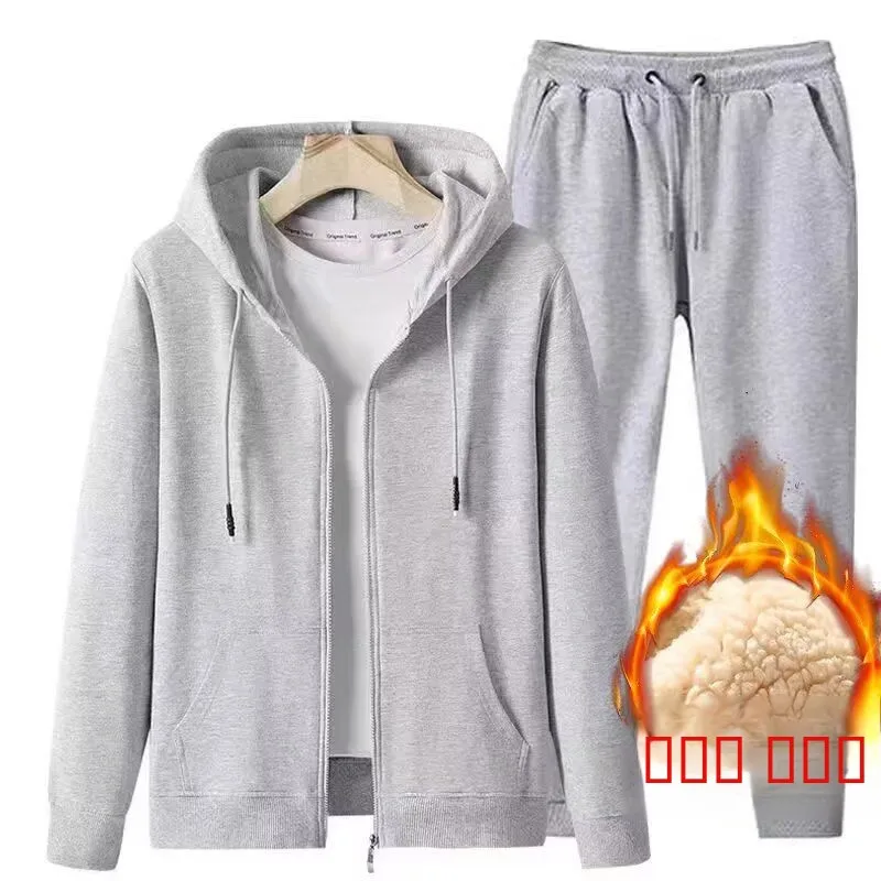 

Autumn Winter Thiened Lamb Velvet Jaet Men Loose Large Size Sweatirt Warm Workwear Wear Resistant Casual Versatile