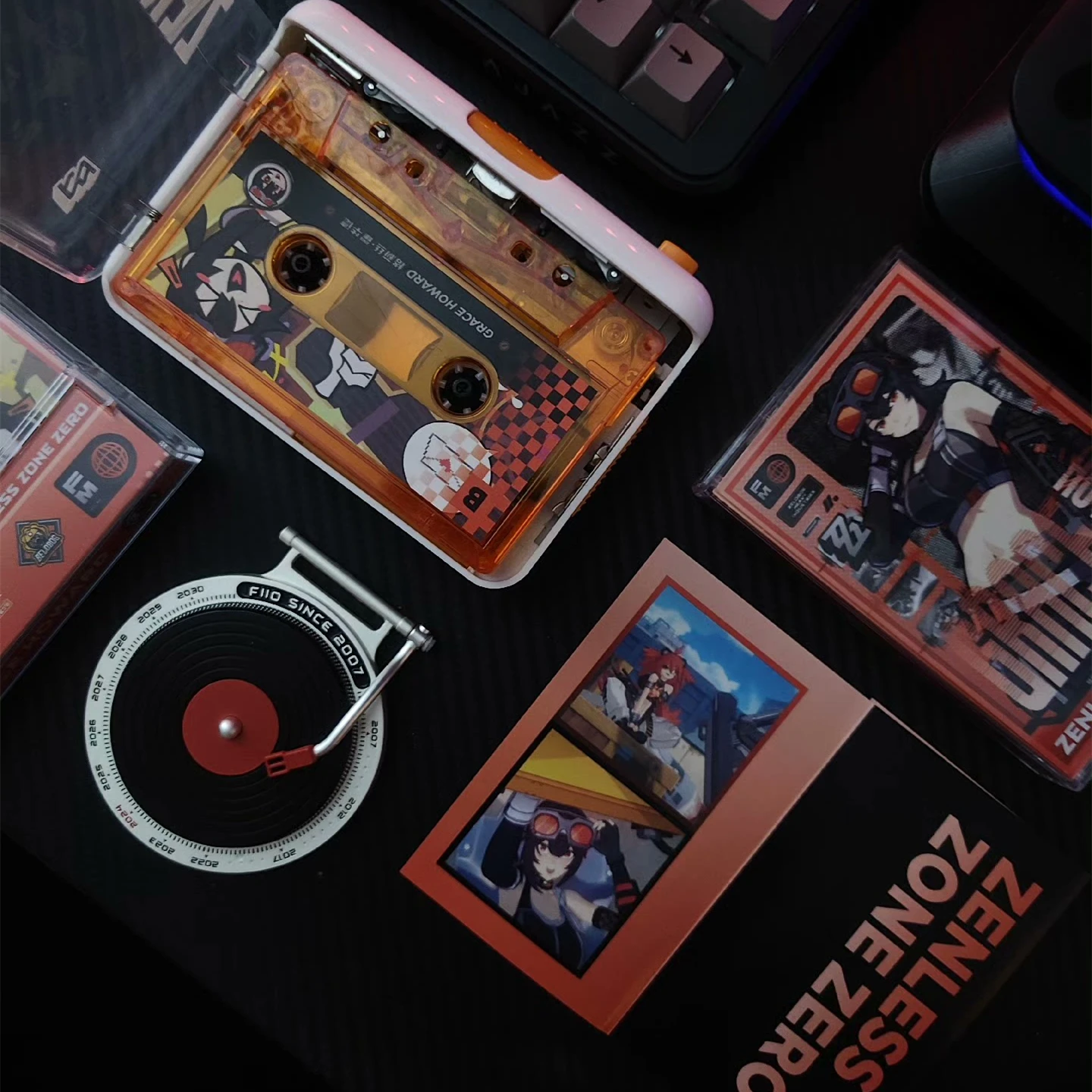 Game Zenless Zone Zero Grace Howard Music Tape Haruka Shiraishi OST Album Cassettes Cosplay Walkman Recorder Car Soundtracks Box