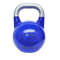 12KGFitness Podnoszenie ciężarów Kettlebells Regulowane tanie żeliwne dzwonki do czajników 4-32kg Kolorowa powlekana stalą Kettlebell Competition