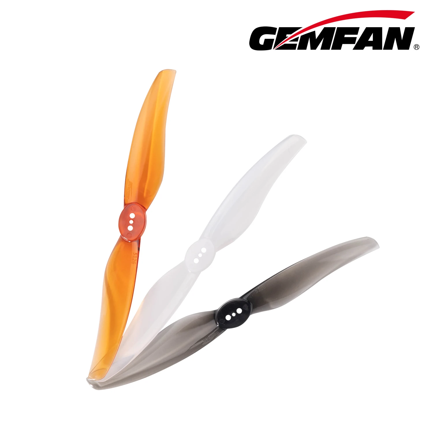Image of 8 Paar/16 stücke gemfan lr 1,5 5 Zoll 2 Blatt cw ccw Propeller mm/2mm Requisiten mit m5 Adapter für rc fpv Langstrecken drohne