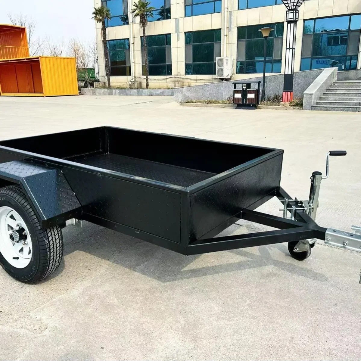 2026 New Fence-Style Tow Trailer for Hauling Goods At Home, Multi-Functional Dump Truck for Off-Road Use