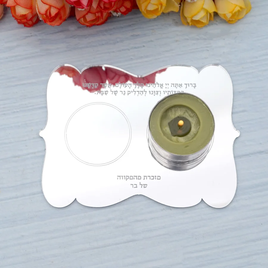 맞춤형 텍스트 아크릴 거울, 결혼식 축하, 맞춤형 양초 거치대, 생일 파티, 테이블 장식용 베이비샤워, 2 가지 스타일 