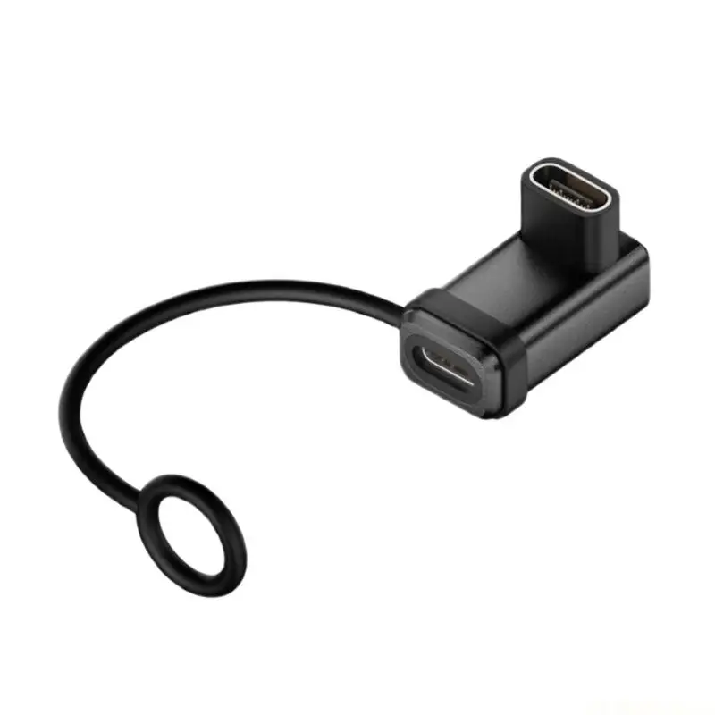 E56B Dense Metal USB4.0 Converter 80Gbps Super Fast Transmission Universal Compatibility Stable Connection for Work Travel