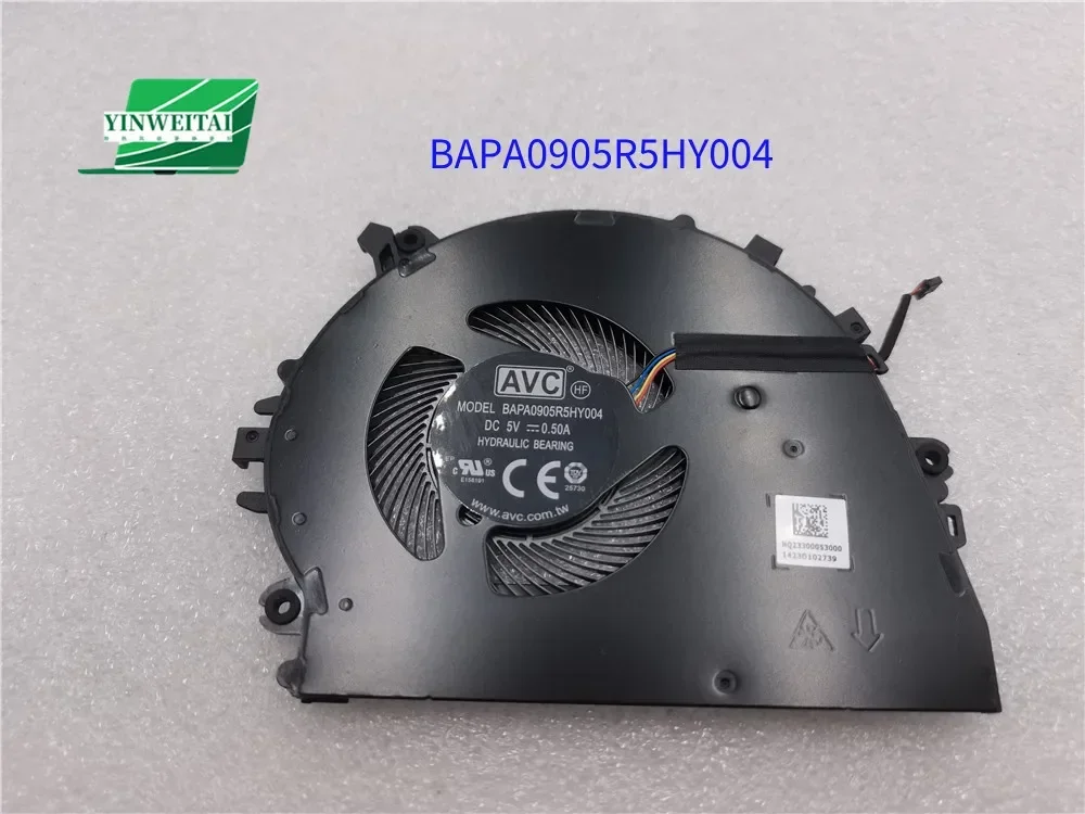 NEW FAN FOR HUAWEI MateBook 14 Hly-wx9xx BAPA0905R5H Y004 HQ23300053000 BAPA0905R5HY004 5V 0.5A