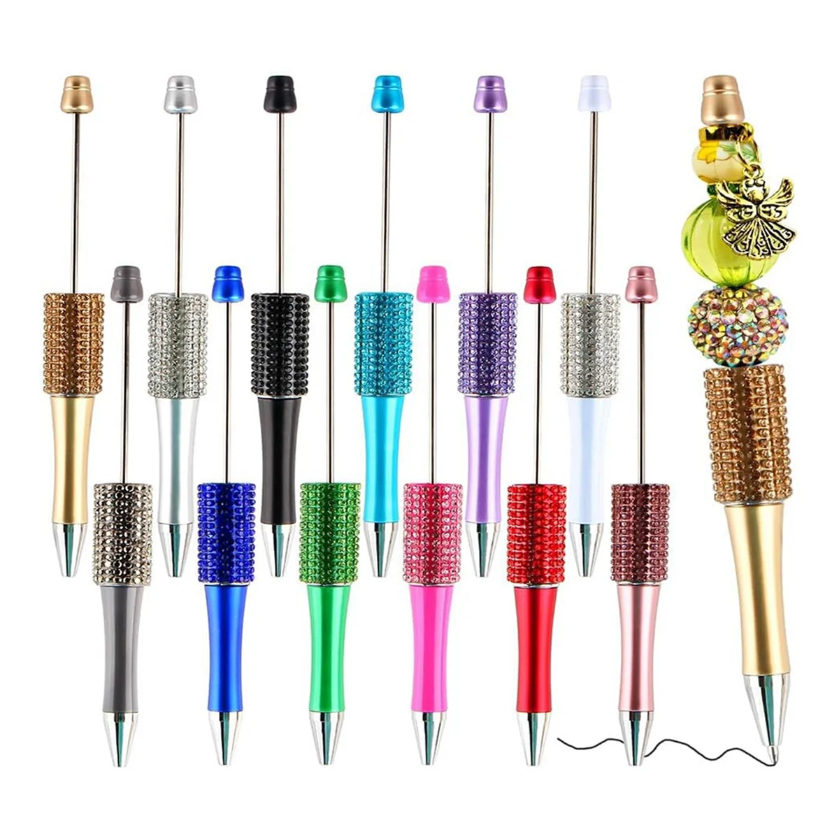 20pcs Diamond Beaded Pen DIY Pens Wedding Party Souvenirs for Guests Gift Birthday Guest Gift Wedding Favors for Guest