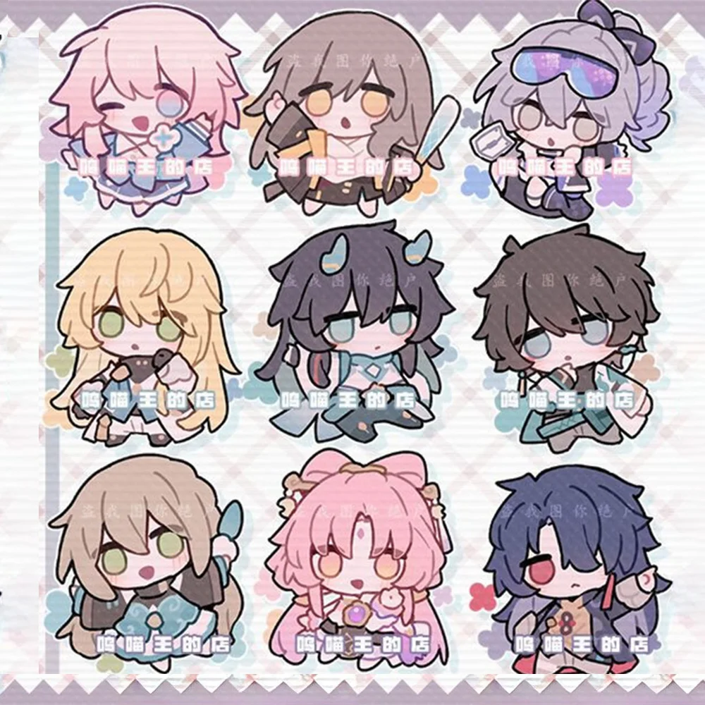 Honkai: Star Rail Acrylic Pendant Badge Dan Heng Blade Luocha Kafka Stelle Qingque Kawaii Cute Anime Gift for Fans Girls Kids