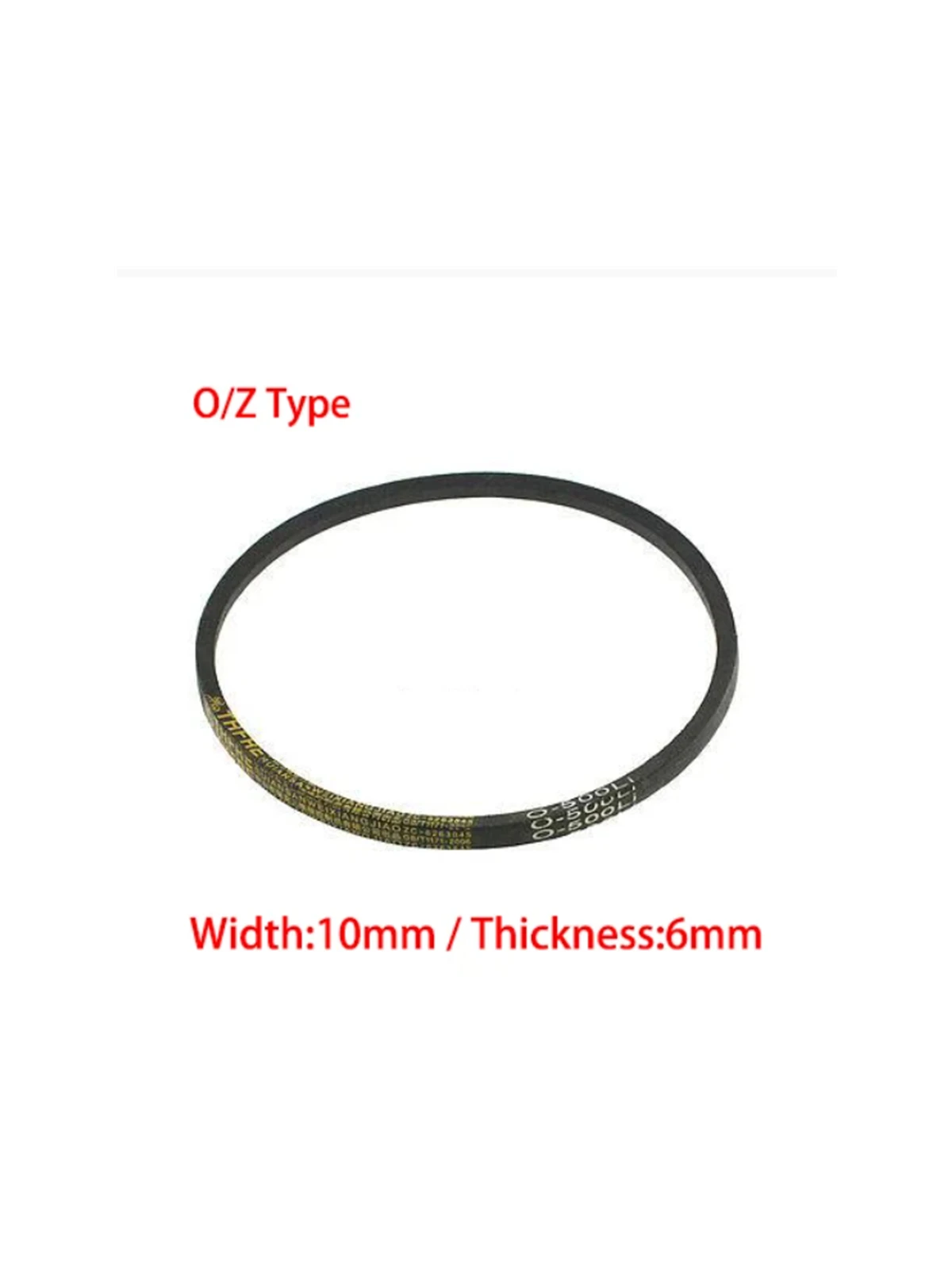 Z/O 1050 1067 1092 10mm Width 6mm Thickness Rubber  Wedge Rope Vee V Timing Belt