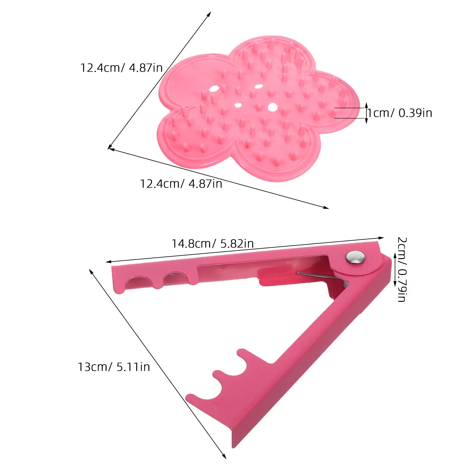 2Pcs Thorn Remover Garden Tool Set Ergonomic Rose Leaf Stripper Floral Stem Stripping Tool for Garden Floral Crafting