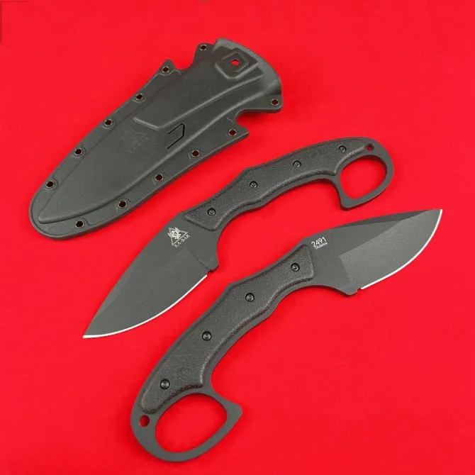 KA-BAR-2491- Mini knife, easy to carry, diving, wilderness survival emergency rescue tool, hunting knife, tactical equipmen