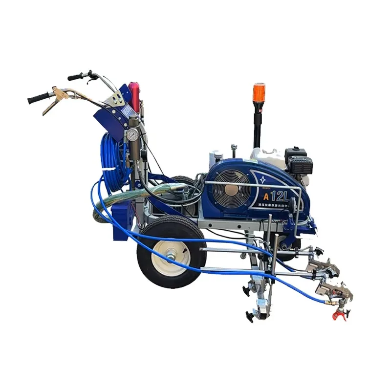 SW-5E Double Gun Double Nozzle Cold Paint Single Sprinkler Head Road Marking Marker Machine Pavement Marking Machines