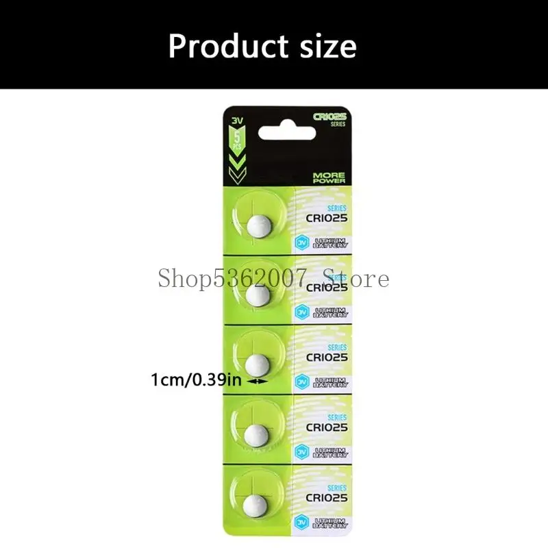 Long Life CR1025 Источники питания батареи для устройства с низким энергопотреблением 40JB