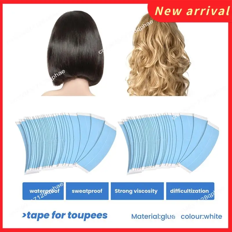 N89R 36 шт./лот, прочный фиксированный парик, двойная лента, клейкая лента для наращивания волос, водонепроницаемая для парика, кружевной парик с прорезями