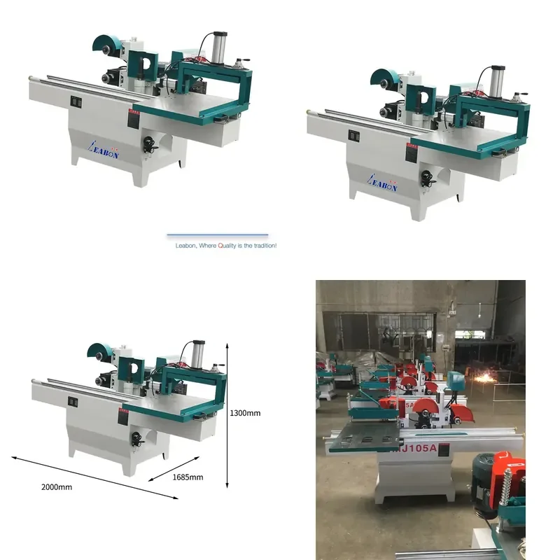 Five Plate Tenoning Machine Woodworking Multi Function Tenon and Mortise Jointer for Wood Processing