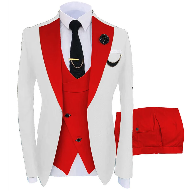 

Формальный тонкий костюм из трех предметов, костюм Pour Homme, комплекты для вечеринки, жилет, брюки, свадебное деловое мужское пальто, пиджак Verde Hombre Terno Masculino