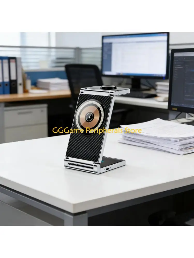

U55B 3 IN 1 Wireless Charging Adapter For Mobile Phone Smartwatch Bluetooth-compatible Earphone Fast Charging Dock