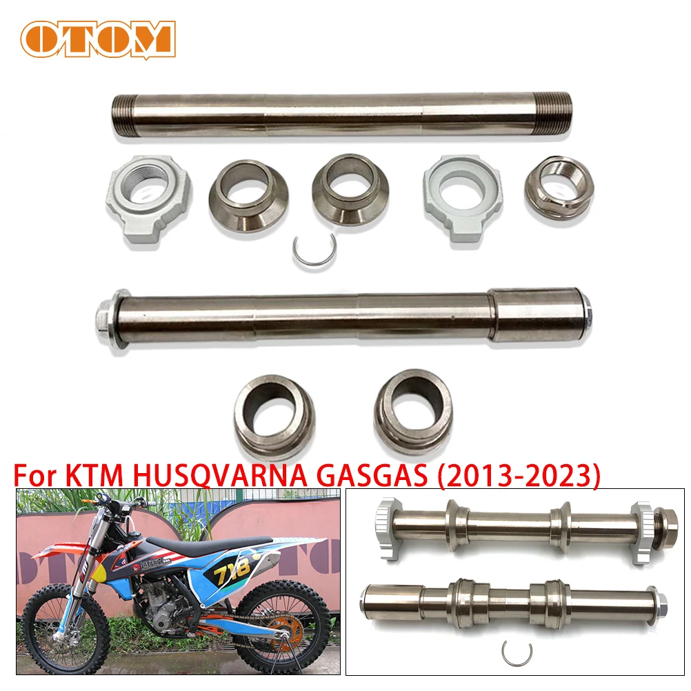 

Motorcycle Accessories Front Rear Wheel Axle Hub Shaft Spacer Bushing Nut Kit For KTM HUSQVARNA GASGAS SX SXF XC XCF MCF 125-450