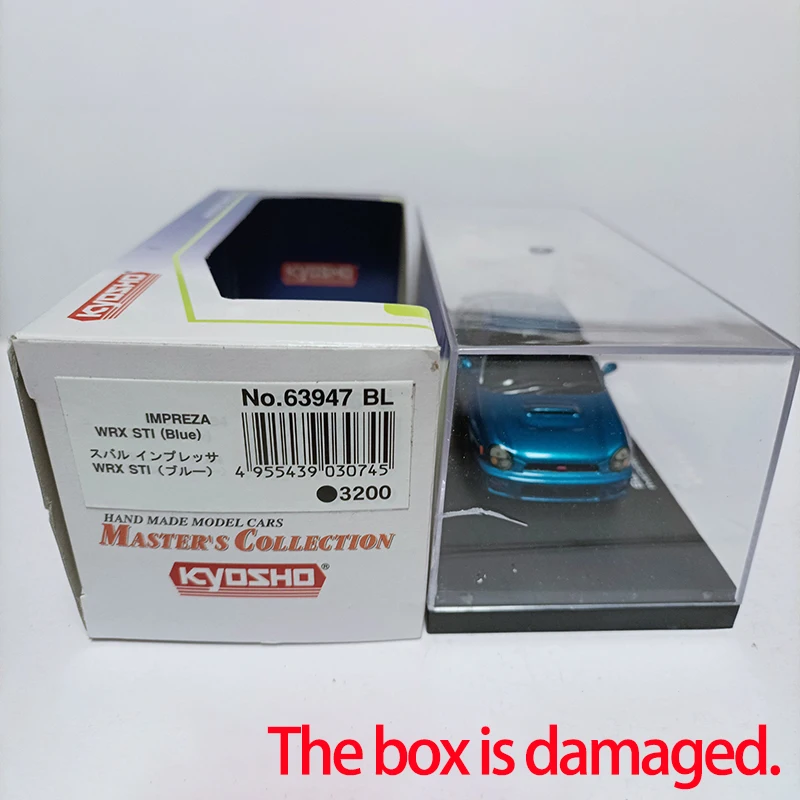 كيوشو 1/43 مقياس امبريزا WRX STi سبيكة سيارة نموذج مجموعة ثابتة زينت هدايا العيد اللعب #5