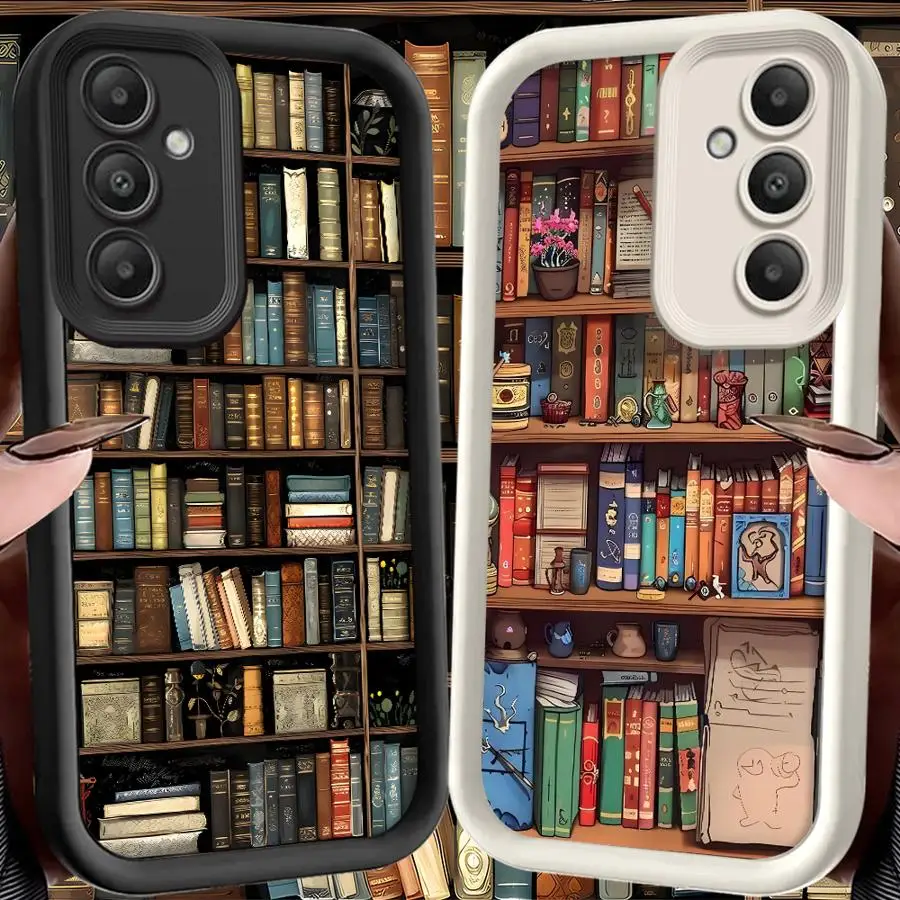 Book Painting Art Phone Cover Case for Samsung Galaxy S26 Ultra S24Ultra S22 S24 Plus S25 S23 FE S20FE S25 Edge S21