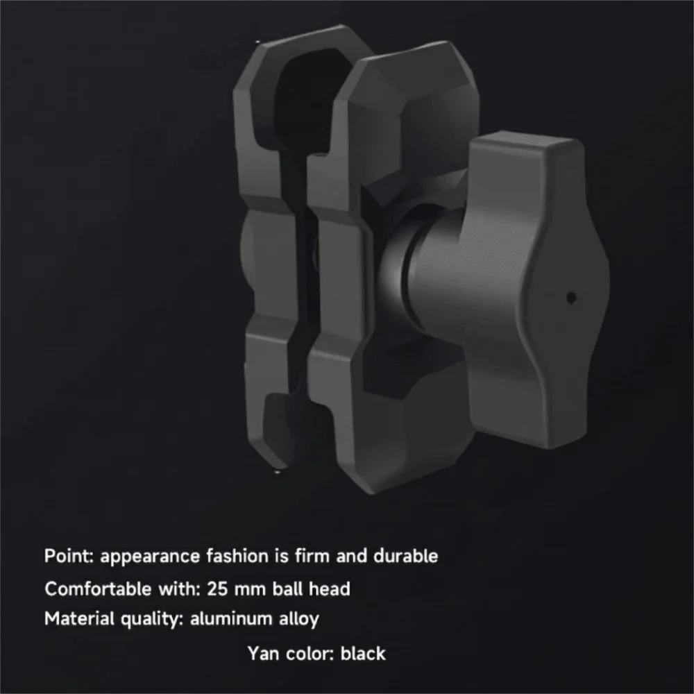 Aluminum Alloy Camera Double Socket Arm 6/9/15cm 25mm/1 Inch Camera Extension Arm Easy to Use Mount Adapter Pole Phone Mount