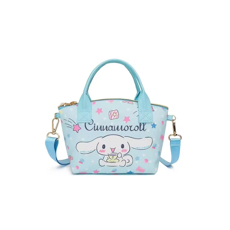 NEW Sanrio Cinnamoroll Kuromi Hello Kitty Mymelody Prints Tote Handbag Shoulder Bag Lovely Versatile Stylish Adorable