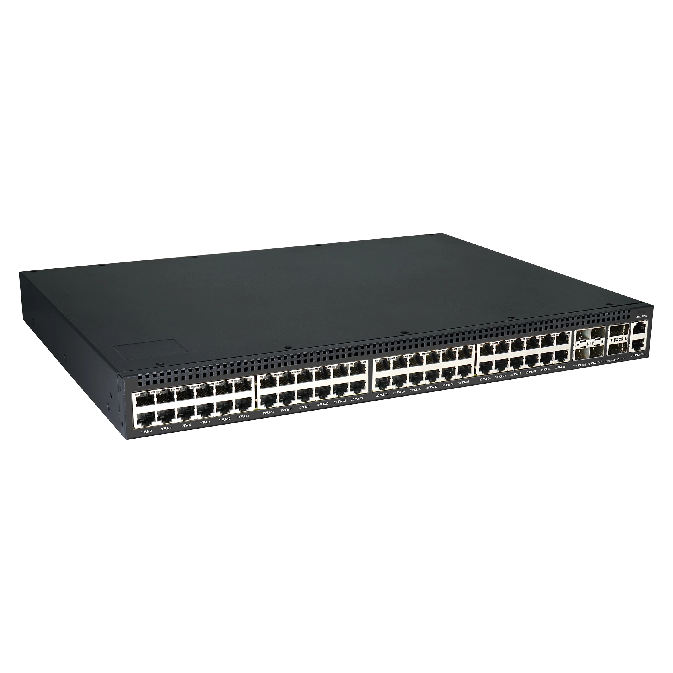 

S5736-S48S4Xc Odm Poe 48 Port 2.5G Network Switch With Accessories