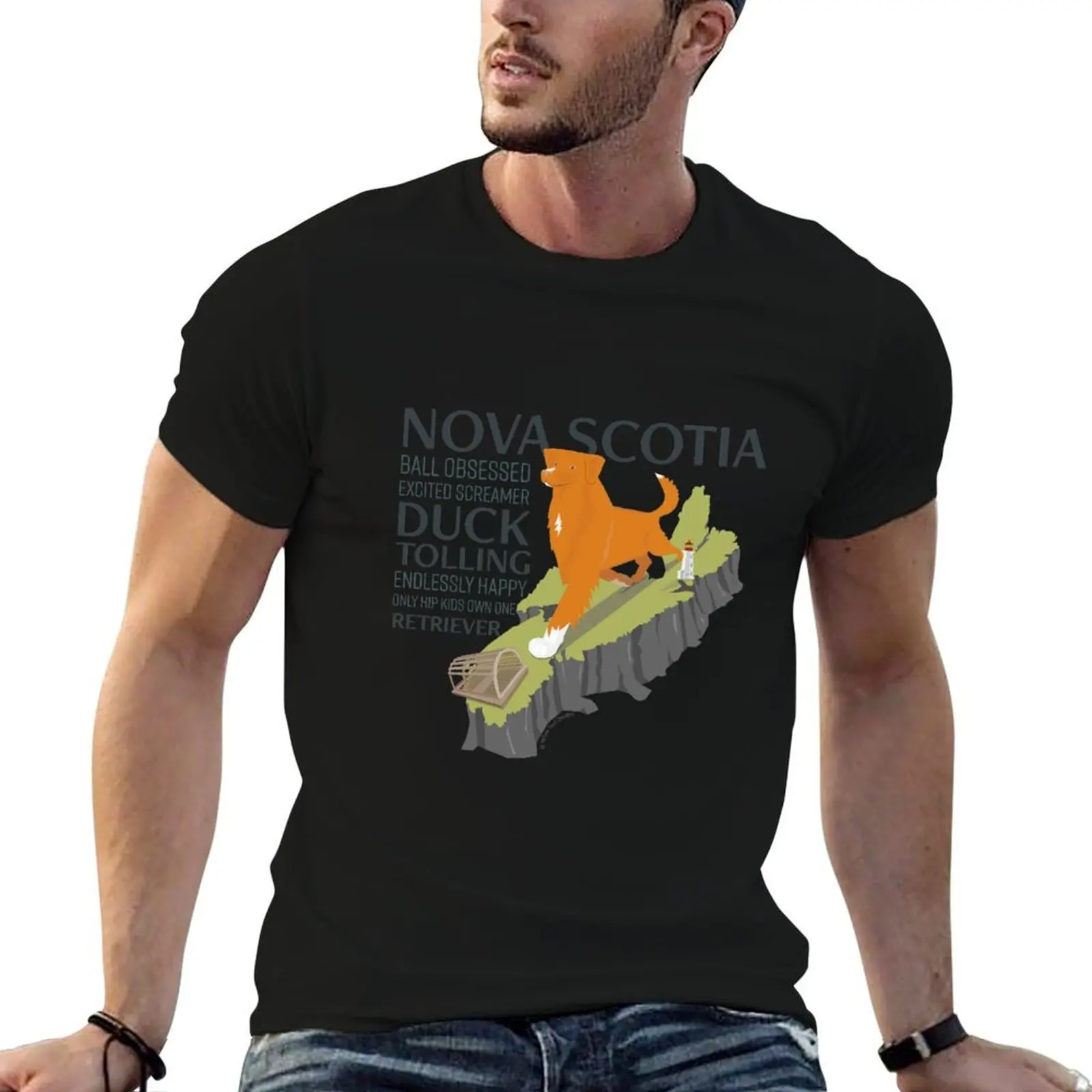 

g Design Tolling shirt t Scotia for men T-Shirt Nova t man essential shirts Retriever Duck