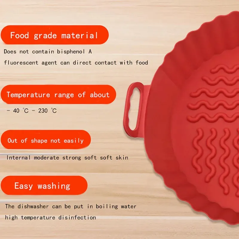 Air Fryer Silicone Liners Air - Air Fryer Silicone Pot Liner recension och pris