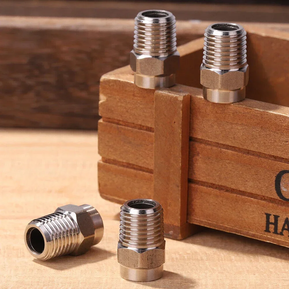 

High Quality Nozzles Threaded Dust Collectors. 1.0mm 40 Degrees 4000 PSI 4pcs Cleaner Pressure Stainless Steel