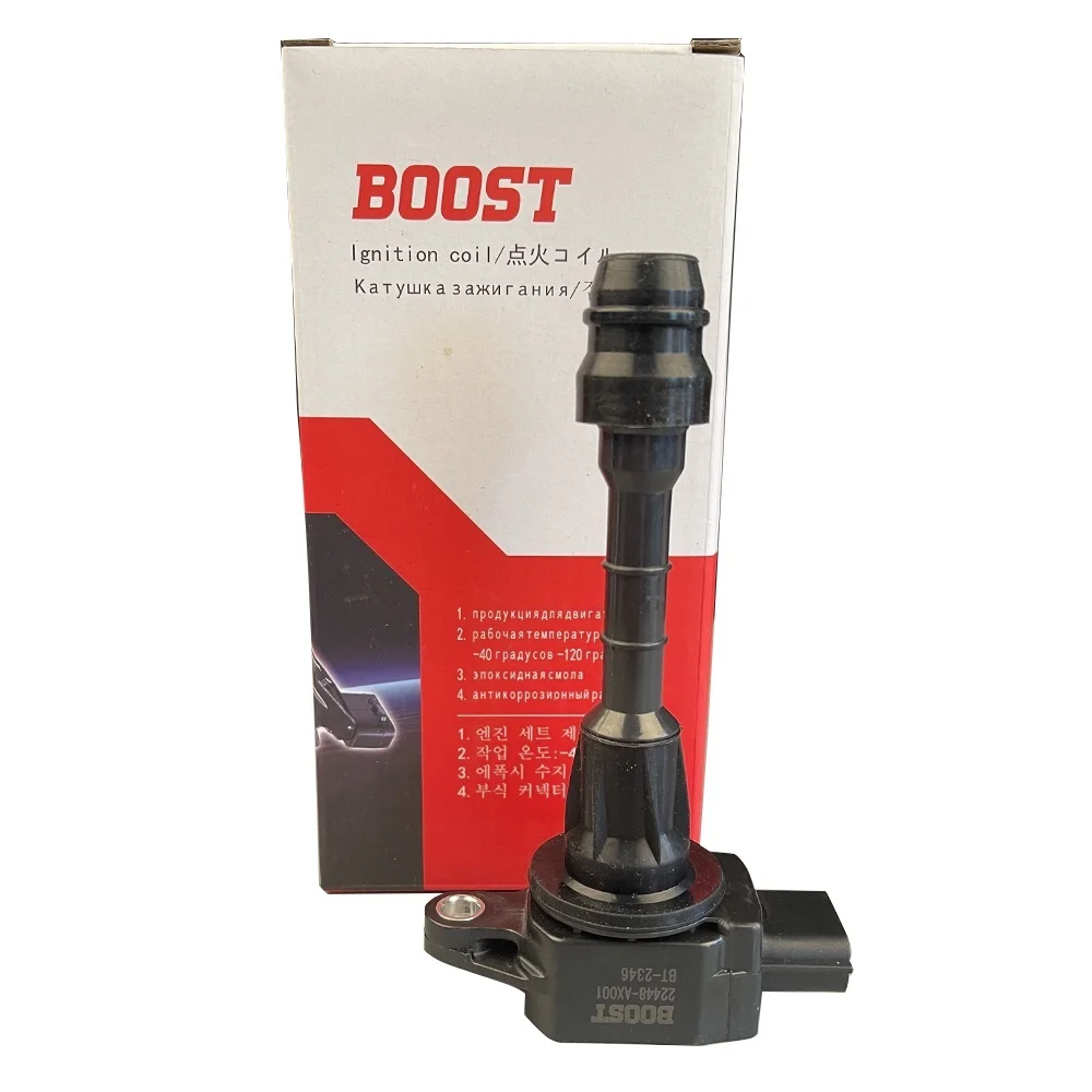 

High Quality Car Ignition Coil For Nissan AD Cube March Micra Note BT-2346 22448-AX001 CR10 CR12 CR14