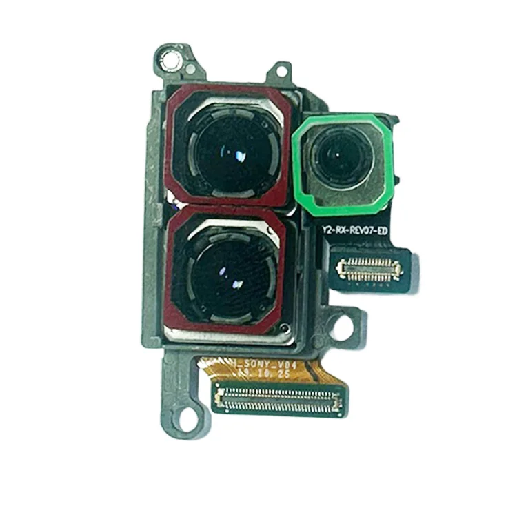 Gefenis Back Facing Big Main Rear Camera Module + Wide Angle Flex Cable For Samsung Galaxy S20+ 5G / S20 Plus 5G / SM-G986U / SM